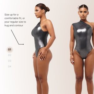 Coucou Jani Bodysuit Glacier Grey Size Medium - Never worn